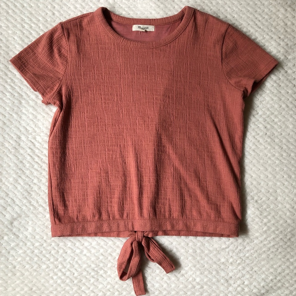 Madewell tie back top